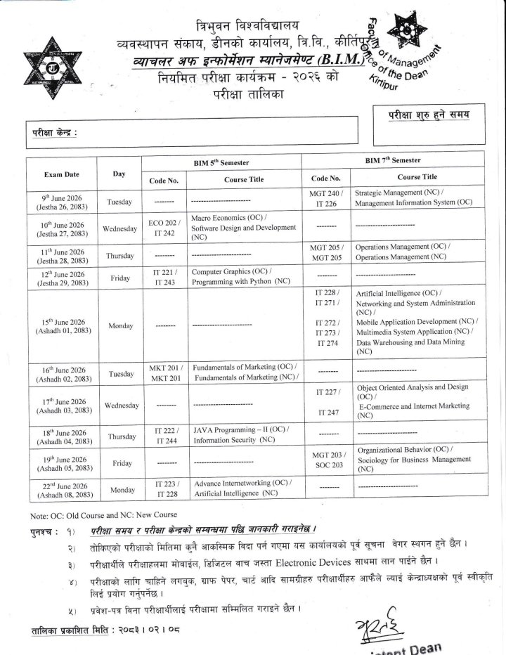 Notice